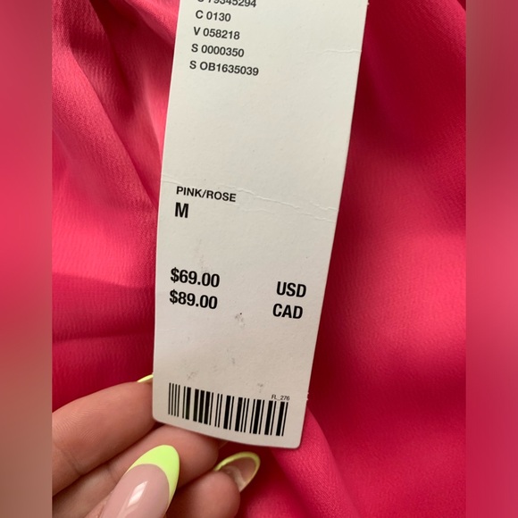 Urban outfitters size medium satin dress. Nwt - Picture 3 of 5